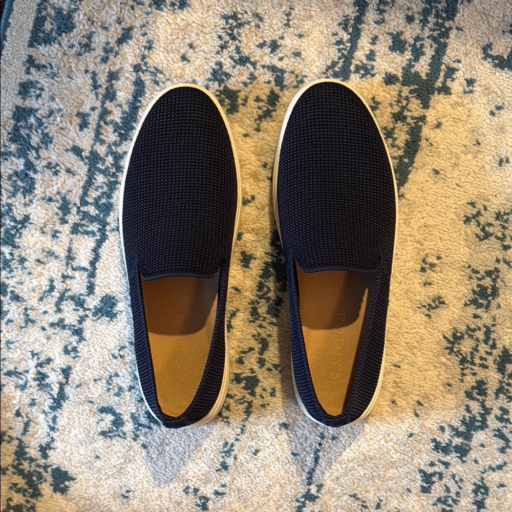Rothy’s Men's Navy Slip-On Shoes